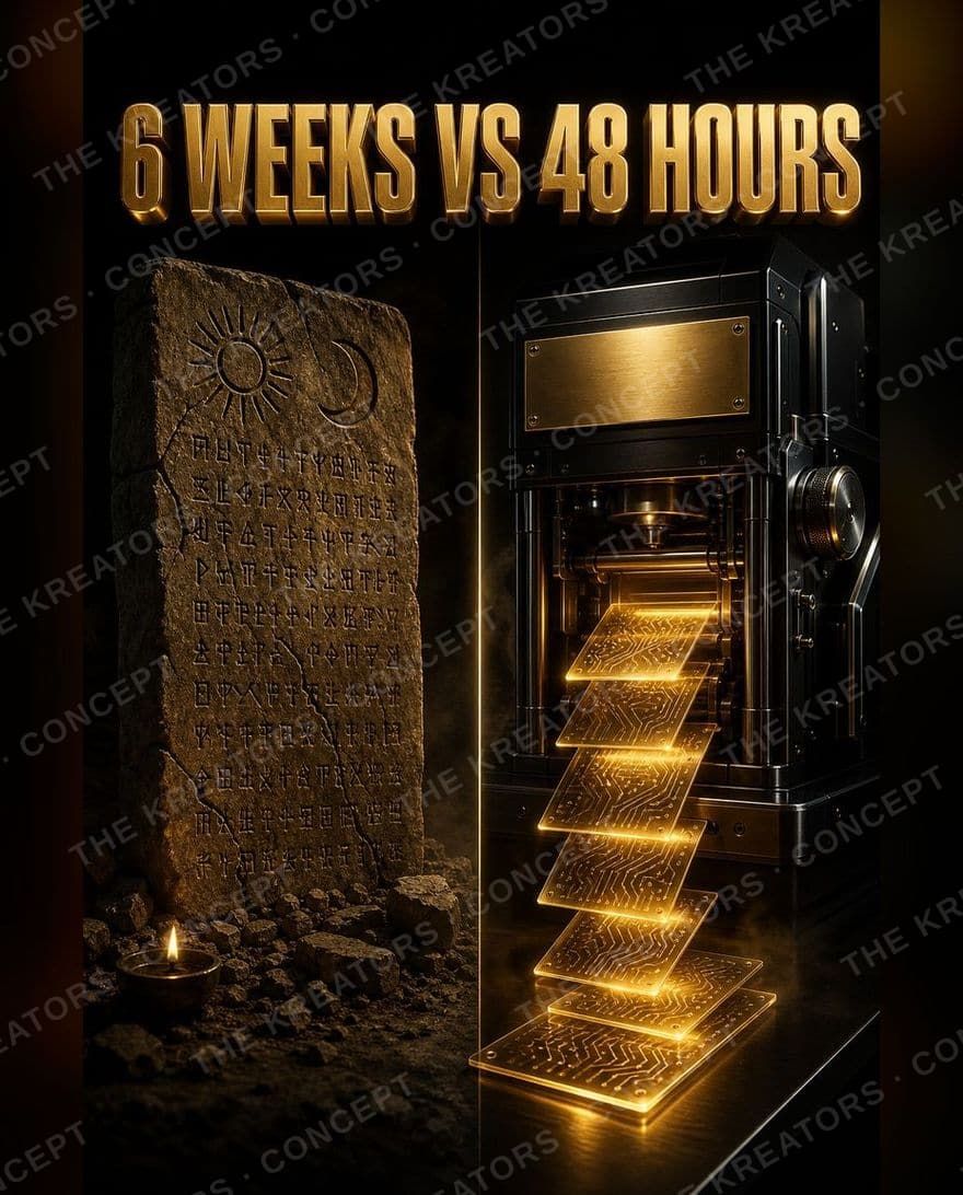 Six Weeks vs 48 Hours - watermarked concept, scored 76/100