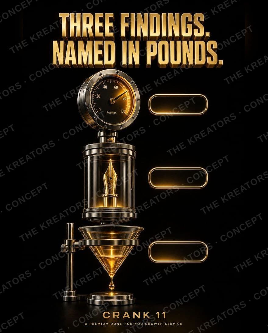 The Diagnosis - watermarked concept, scored 72/100